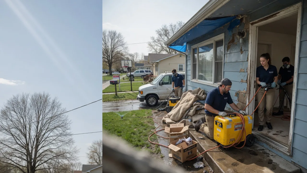 Basement Flood Cleanup in Hannawa Falls, NY near me